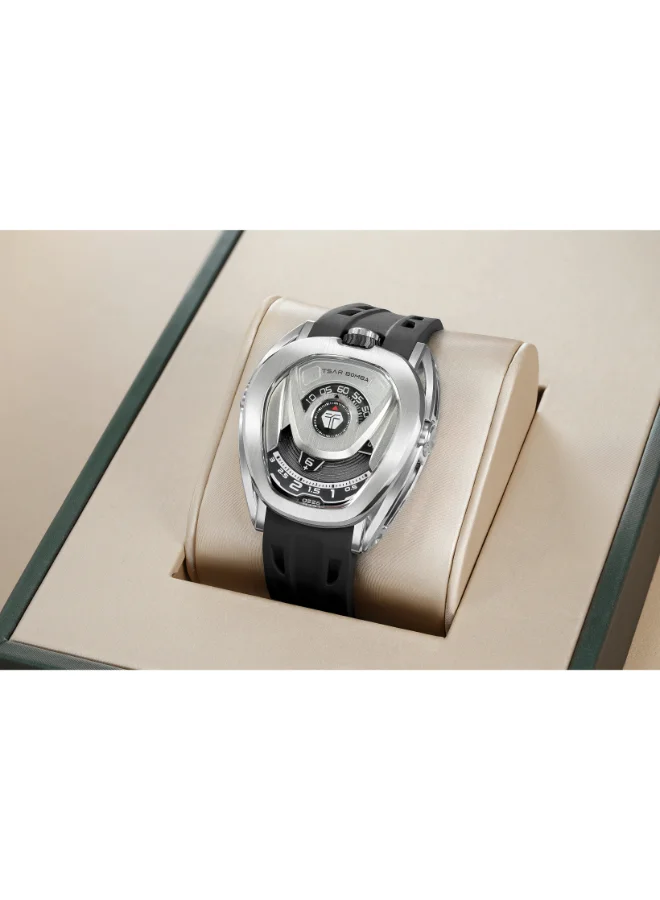 Tsar Bomba  Men's Rubber Automatic Watch TB8213A-06(1+2)SET - 44*52 mm for Men | Best Price UAE